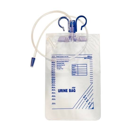 Urine Collection Leg Bag With Bottom Outlet