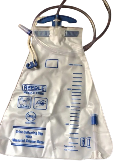 Urine Collection Bag With Bottom Outlet
